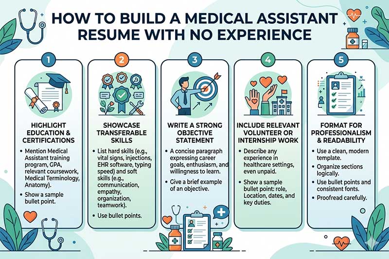 How to Build a Medical Assistant Resume With No Experience